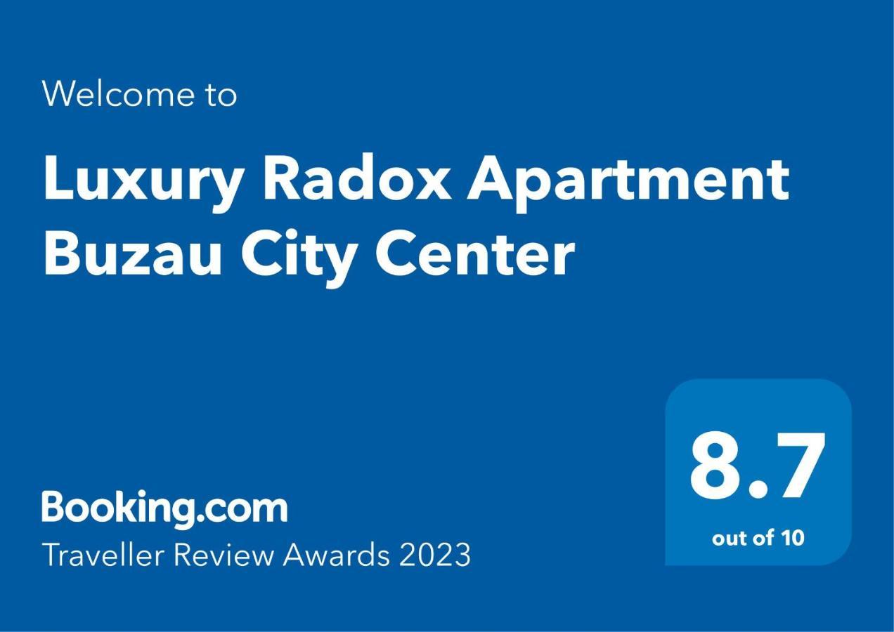 Luxury Radox Apartment Buzau City Center Eksteriør billede